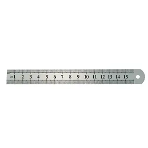Steel rigid ruler MEGA 150 x 18 mm model 22015