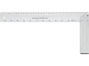 Measuring Square Vorel 18362, aluminium, 1 pc