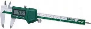 Digital Caliper INSIZE 300 mm IP67 ABS/SQ 12 3V with Roll Case — model 1118-300B