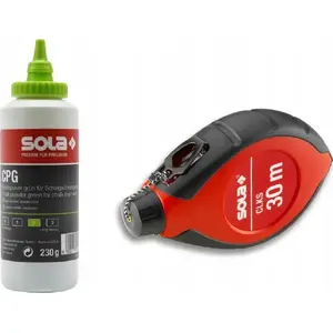 Chalk Powder for Masonry SOLA KREDA W PROSZKU CPR 230 Red 230 g
