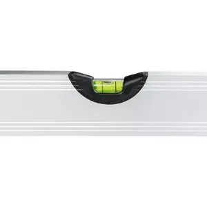 Spirit level Expert+ 60 cm anodized silver, model MN-70-536, 90° vial, end holders
