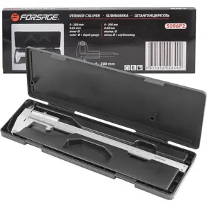 Caliper Forsage F-5096P2 0–200 mm Vernier Measuring Tool
