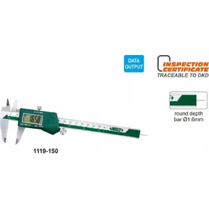 Caliper INSIZE 1119-150 digital 150 mm, metric scale, 6 measurement functions