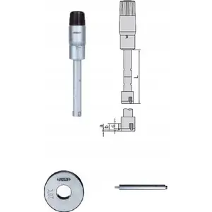 INSIZE 3‑point Analog Bore Gauge 30–40 mm