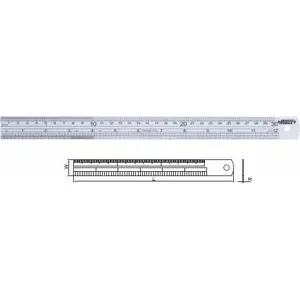 Metal caliper INSIZE MLPD L 500 mm (7110-500) precision measuring tool