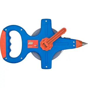 Measuring Tape Top Tools 50 m steel tape model 28C534, durable case, metric graduations