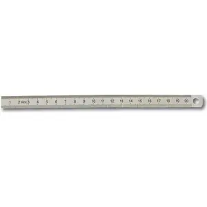 Measuring ruler Gimex metal inox 50 cm MLPD (214.194)