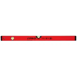 Spirit level PRO 40 cm with horizontal and vertical vials, model 100-04