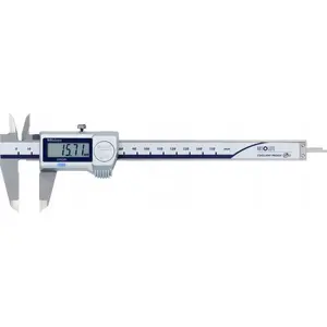 Digital Caliper 150 mm IP67 Coolantproof, No name model 500-706-20, 1.5V ABS