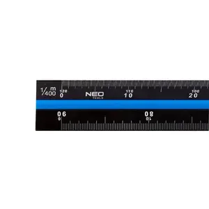 Ruler NEO tools 72-205, length unspecified, metal/plastic, 1 pc, 92 g