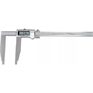 Caliper Gimex 500 digital, 20 mm range, 3V powered, ABS, data output, 100 mm jaws, single-sided