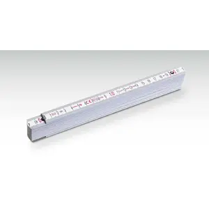 Locāma mērlenta STABILA Series 400 — koka, metriskā, 2 m, platums 17 mm, šarnīra izturība 3.3 mm