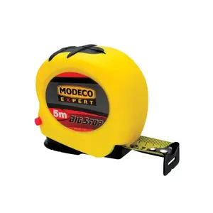 Tape measure MODECO MN-81-148, 8 m × 2.5 cm, BIGSTOP retractable measuring tape