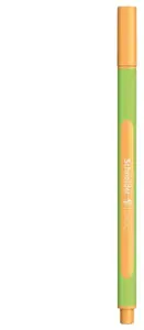 Файлонер Schneider Electric Line-Up fineliner — линия 0,4 мм, оранжевая паста, корпус зелёно-оранжевый