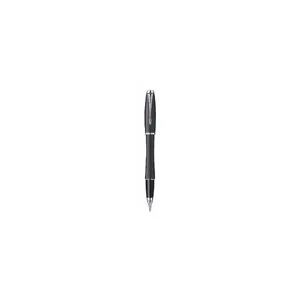 Pildspalva Parker S0850720 — melna, misiņa korpuss, zili tinti, 1 gab.