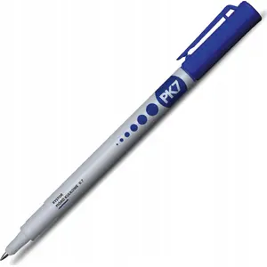 Ballpoint pen Rystor PK7 0.7 mm blue ink, retractable ballpoint