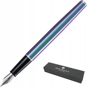 Fountain pen Diplomat Traveller by Diplomat — Funky Petrol, nib size F