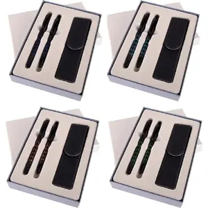 Fountain pen and ballpoint set TEKA Dorian in case, model 558221
