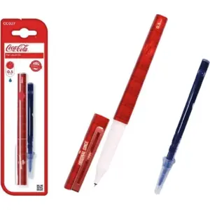 Pildspalva Coca-Cola 0,5 mm ar aizstājamu pildspalvu