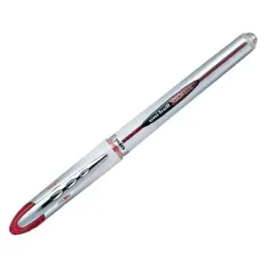 Ручка-стик uni mitsubishi pencil Uni-Ball Vision UniBall — красные чернила, элементы красного цвета