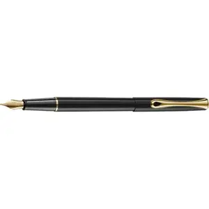 Fountain pen Diplomat Traveller black/gold by Diplomat — model D40706023