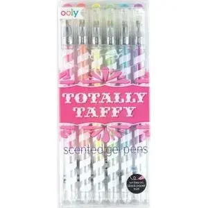 Gel ballpoint pens Kolorowe Baloniki Totally taffy 6 colors — scented gel pens
