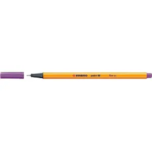 Линеры Stabilo Point фиолетовые набор 10 шт — Stabilo Point, фиолетовый, 10 штук