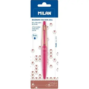 Ballpoint pen Milan Capsule Copper Pink — blue ink, model 381874
