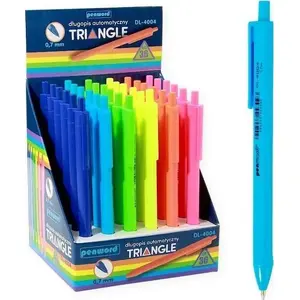 Ballpoint pen set Berlingo Triangle automatic, pack of 36