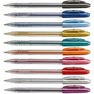 Гелевыe ручки Linc SHINE GLITTER 1001G — набор микс 10 шт., наконечник 1.5 мм