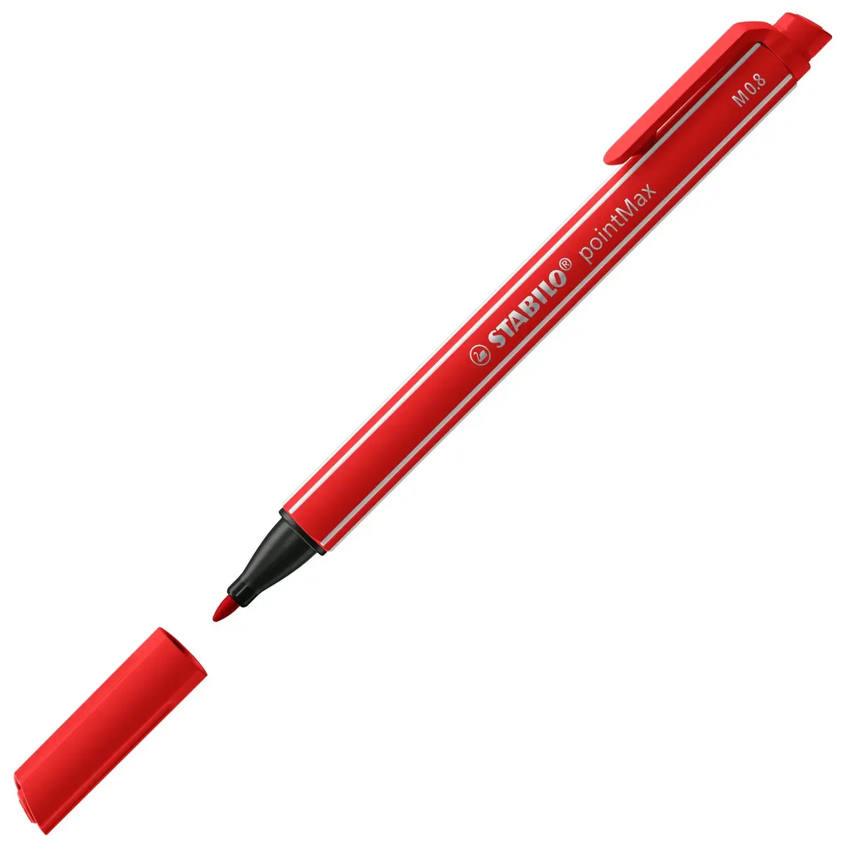 Файнлайнер Stabilo pointMax красный 0,8 мм Photo 2