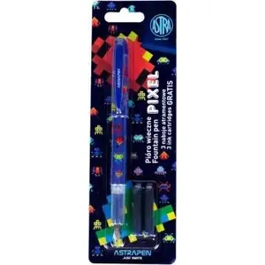 Fountain pen Astra Pixel with cartridges (model 397971)