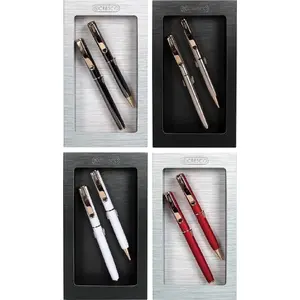 Writing set Cresco Classic – fountain pen and ballpoint pen in gift case