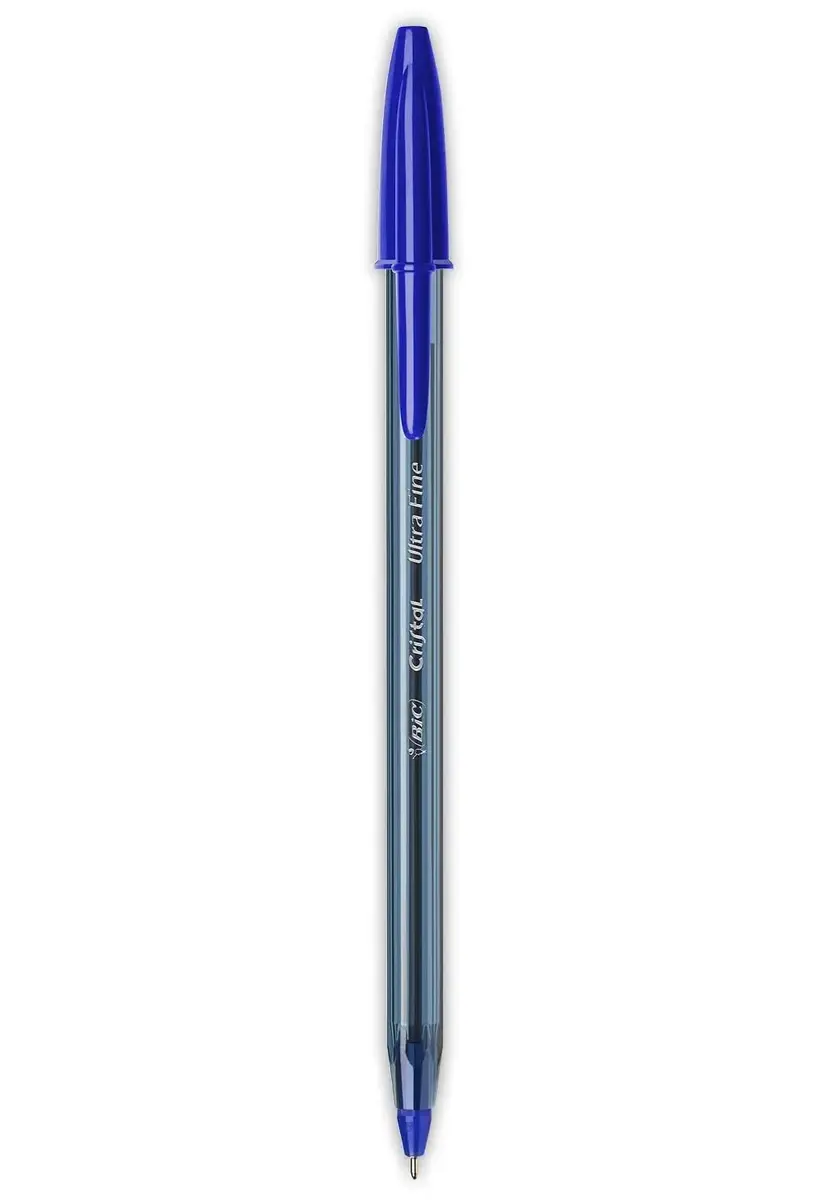 BIC Cristal Exact Blue Stick Ultra Fine — 20 gab. Photo 2