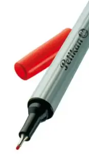 Файловер-ручка HERLITZ Pelikan 96 — красные чернила, линия 0,4 мм, 1 шт.