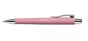 Шариковая ручка Faber-Castell 241127 — с клипсой, выдвижная, синий стержень, экстра толстый наконечник, 1 шт.