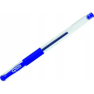 Gel pen Grand GR-101 — blue ink, retractable ballpoint