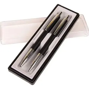 Cresco writing set — pen and pencil Winner in case, 28 mixed colors (set)