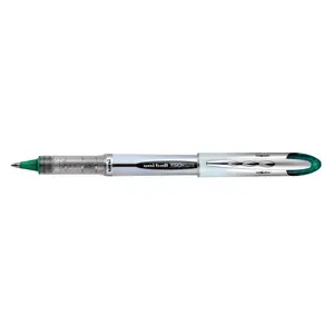 Clip-on retractable ballpoint pen uni mitsubishi pencil Vision Elite 0.8 Black Silver