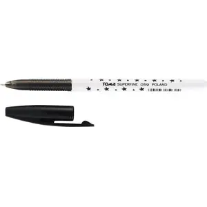 Ballpoint pen Toma TO-05933 "W Gwiazdki" super-fine black, pack of 30