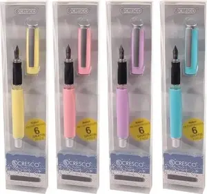 Fountain pen Cresco Go Pen Pastel with 6 ink cartridges, model 382109