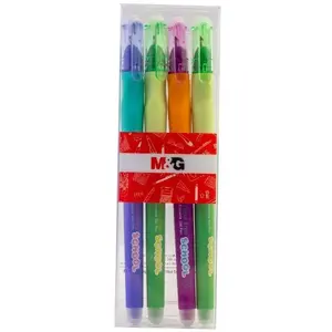 Ballpoint Erasable Pens MG Ergo Boys 0.7 mm blue, pack of 4