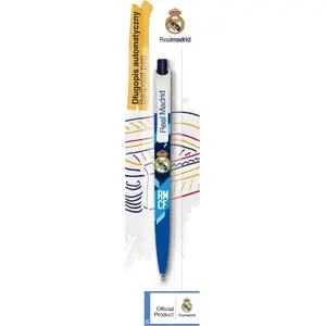 Ballpoint pen Astra RM-155 Real Madrid automatic – model 4, standard ballpoint tip, refill-compatible