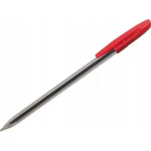 Ballpoint pen Linc CORONA PLUS 3002RED — red ink, 0.7 mm tip