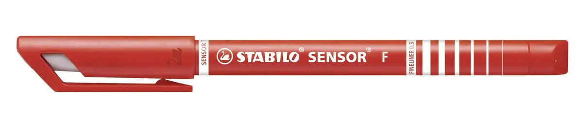 Stabilo SENSOR финлайнер красный 0,3 мм Photo 2