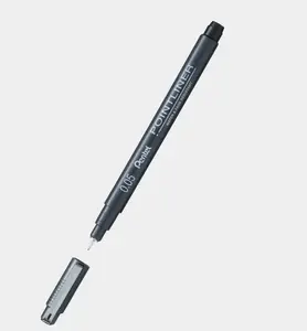 Stick ballpoint pen PENTEL S20P-2A — black ink, fine tip, 1 pc