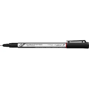 Technical Drawing Pen Rystor Technic 0.1 mm red — Rystor Cienkopis kreślarski