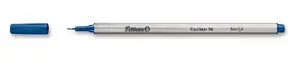 Файналайнер HERLITZ Pelikan 943167 — наконечник 0.4 мм, синяя паста, серебристый корпус