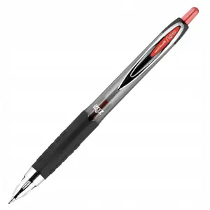 Gel Pen uni mitsubishi pencil UMN-207E Signo — red ink, needle tip