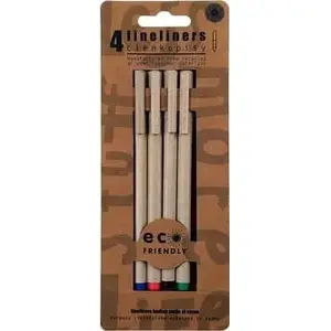 Eco ballpoint pens set — Eco 4 pieces, model 508755